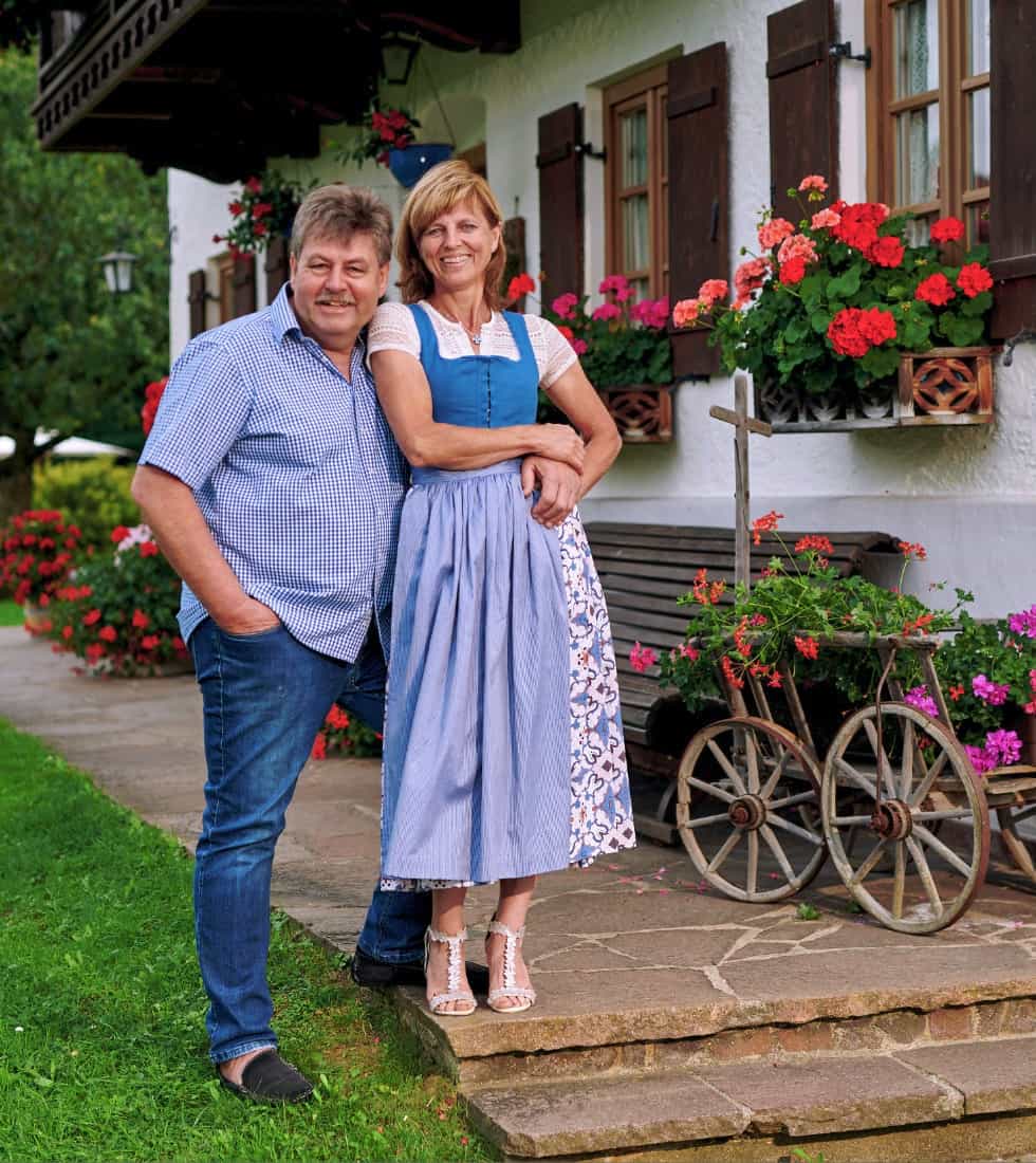 Ihre Gastgeber Martina und Hubert Lechner