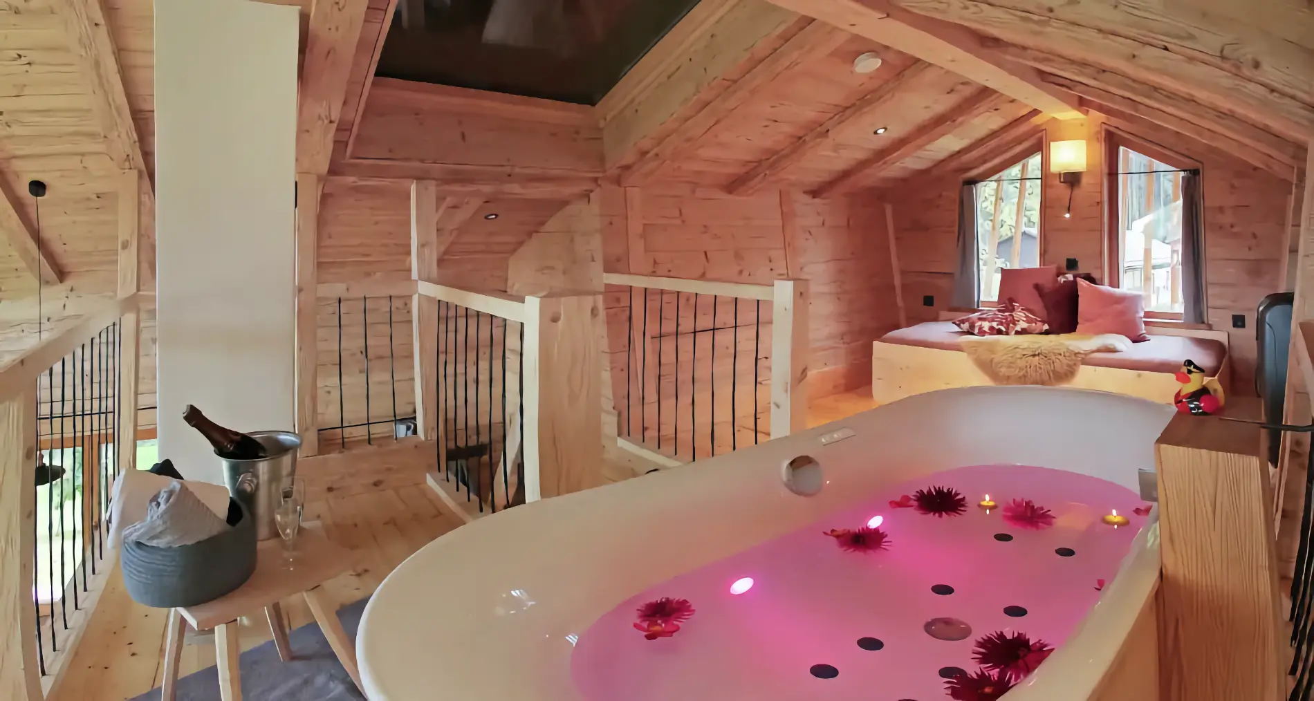 Das Alm-Chalet Chiemsee Obergeschoss