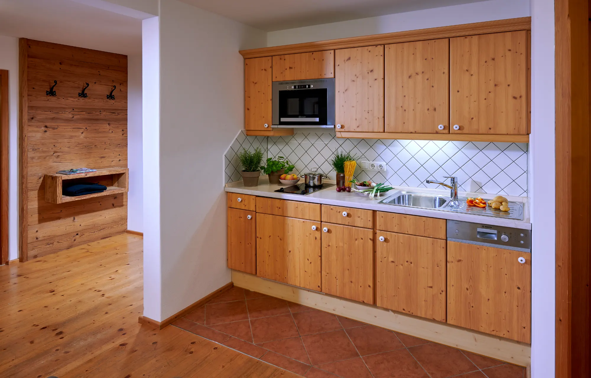 Ferienwohnung Tenne Küche